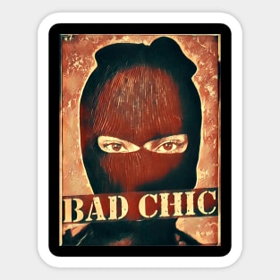 MASKED CHIC Sticker